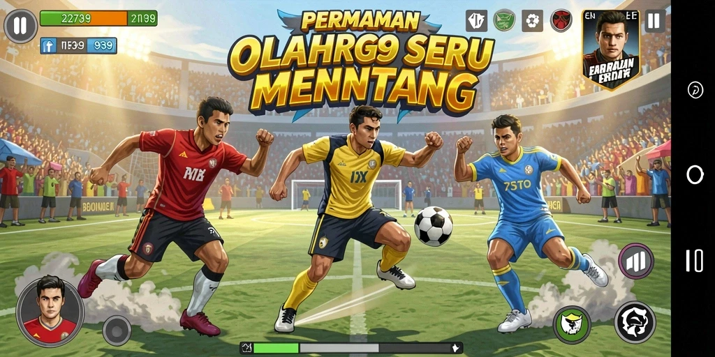 Tampilan gameplay seru olahraga di 2739.