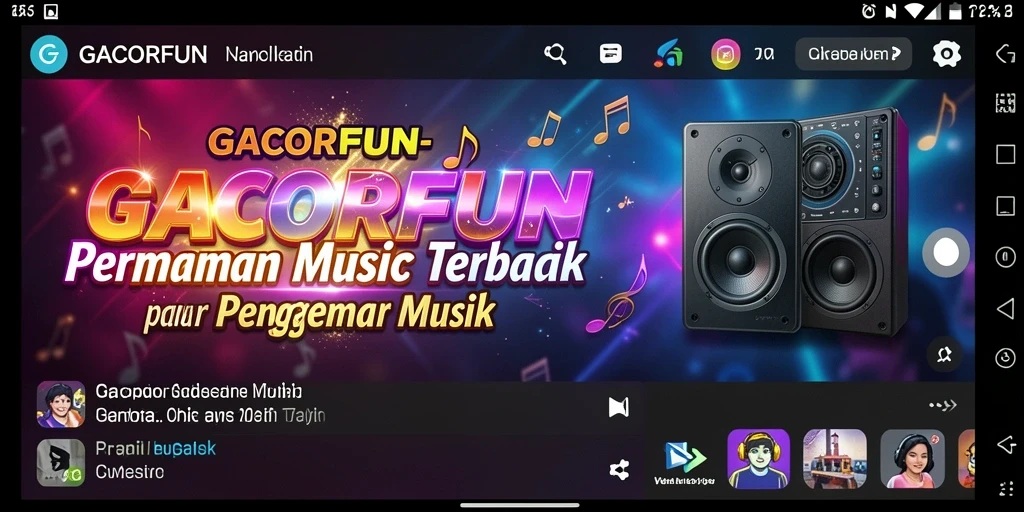 Tampilan gameplay GACORFUN yang menarik dan seru.