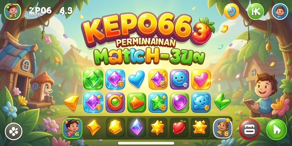 Gameplay seru dan penuh warna dari KEPO66.