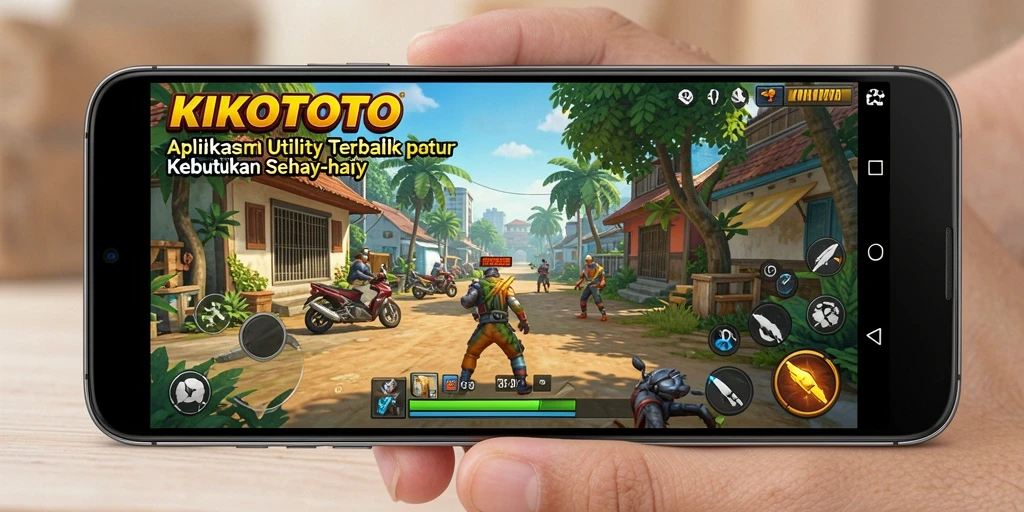 Tampilan antarmuka utama KIKOTOTO yang sederhana dan intuitif.