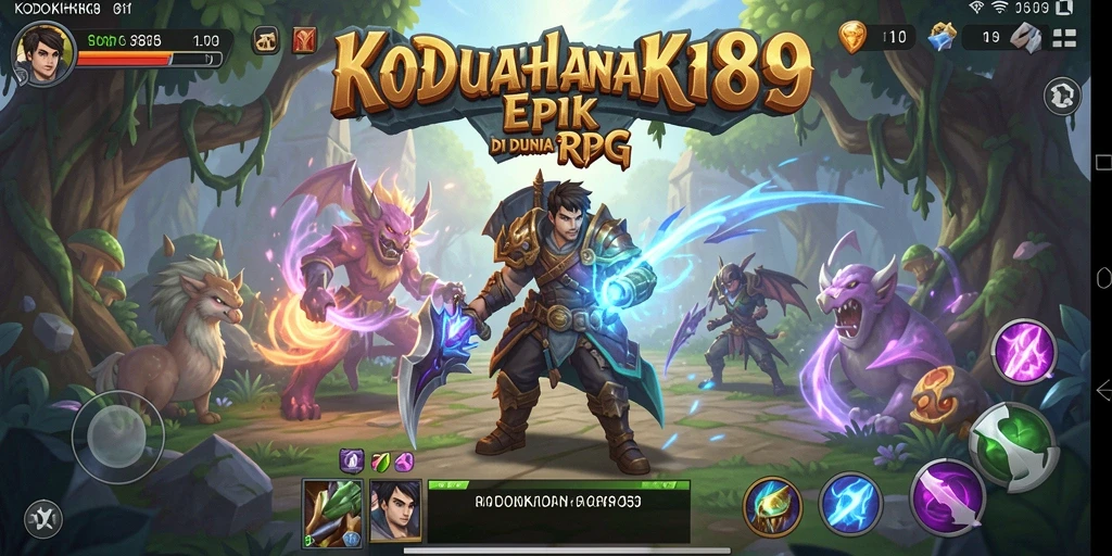 Screesnhot gameplay KODOKHOKI889 dengan visual menawan dan pertarungan seru.