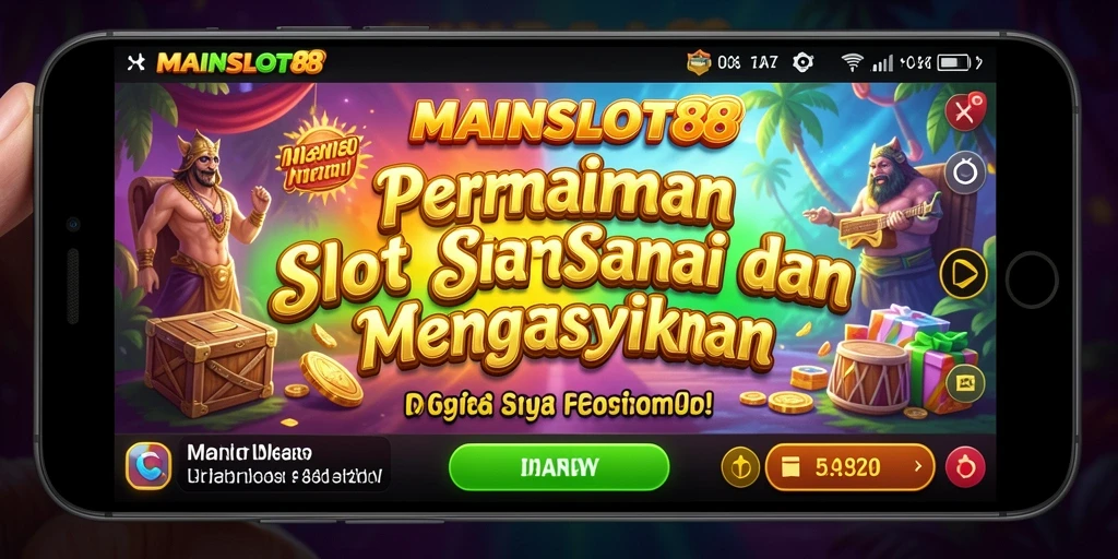 Tampilan gameplay menarik dari MAINSLOT88 dengan tema slot yang beragam.