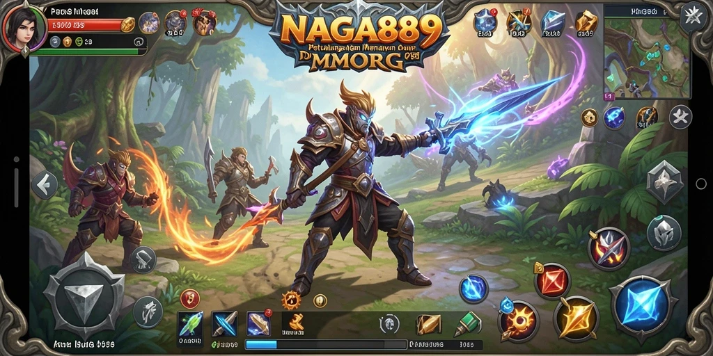 Gameplay NAGA889 yang mendebarkan di dunia MMORPG.