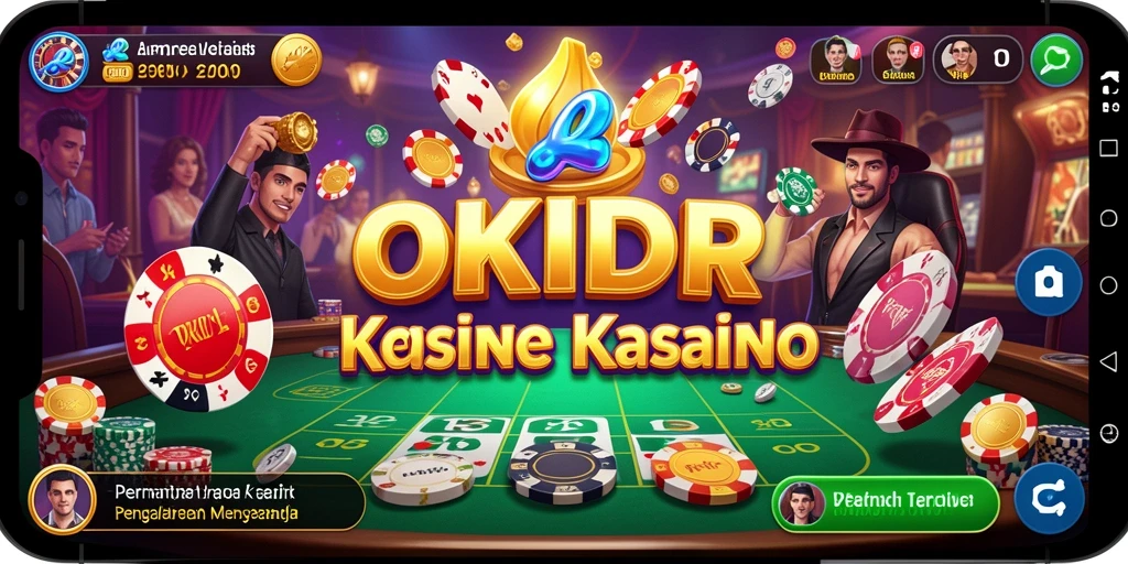 Screenshot gameplay menampilkan taruhan dan interaksi pemain yang seru.
