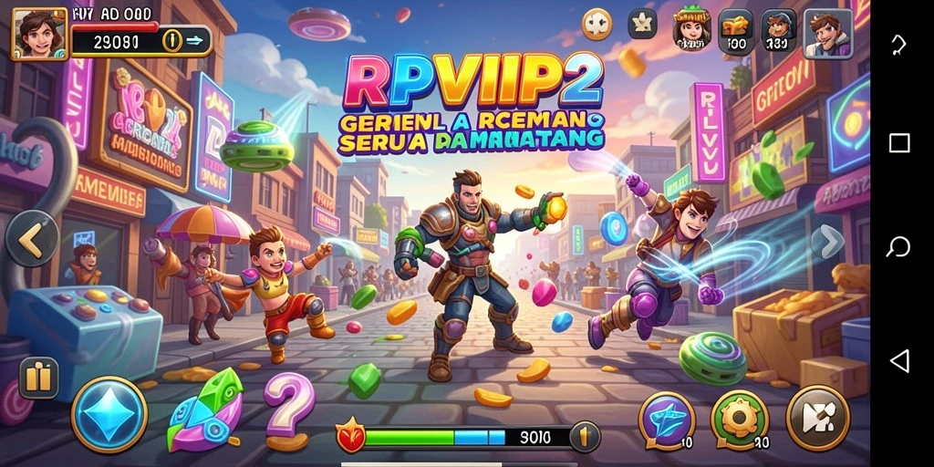 Screenshot gameplay RPVIP2 yang menarik dan penuh aksi.