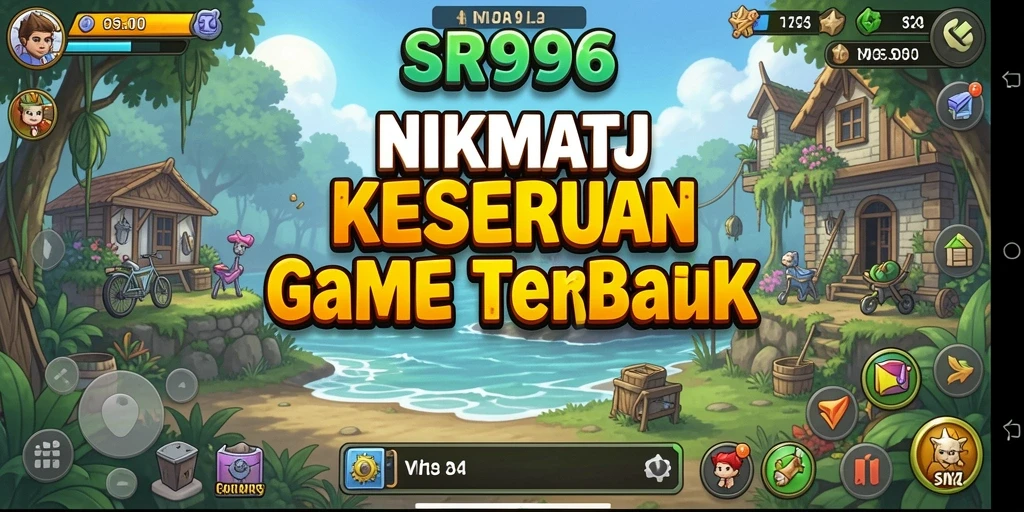 Tangkapan layar utama SR996 menampilkan gameplay yang sederhana dan menarik.