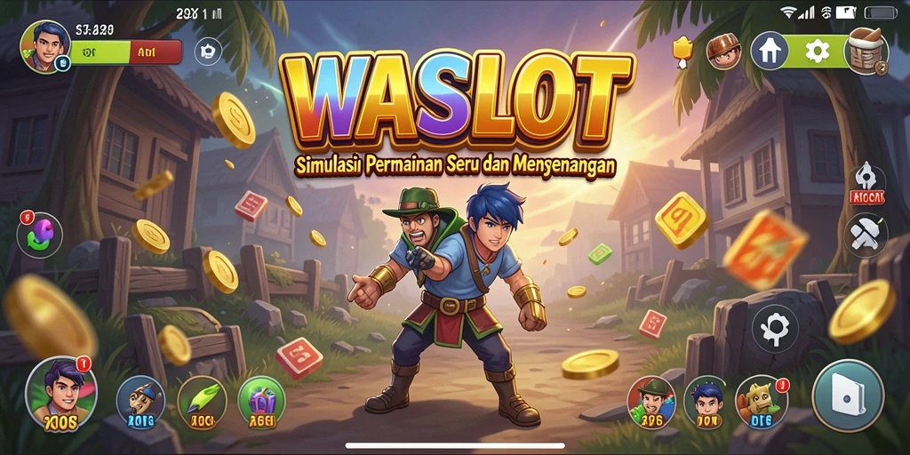 Screenshot gameplay WASLOT menampilkan momen seru dalam simulasi.
